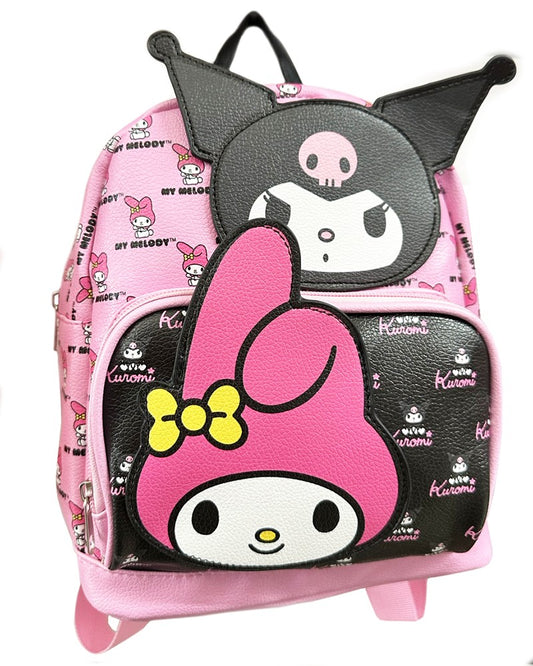 My Melody Faux Leather 10In Mini Backpack