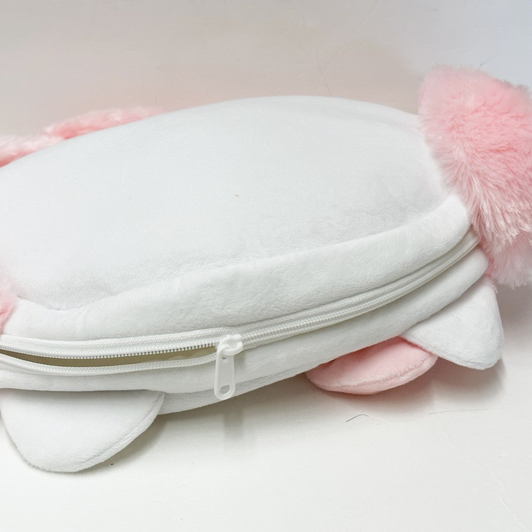 Kitty Crossbody Bag, Pink Shoulder Strap