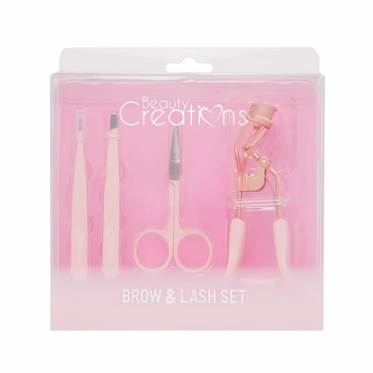 Pink Brow & Lash Set