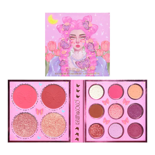 BUTTERFLY HAIR 9 COLOR EYESHADOW PALETTE