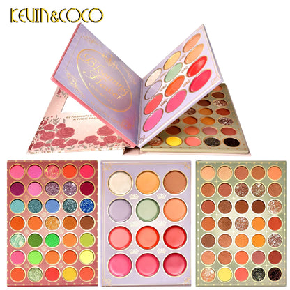 82 COLORS FACE PALETTE RED ROSES