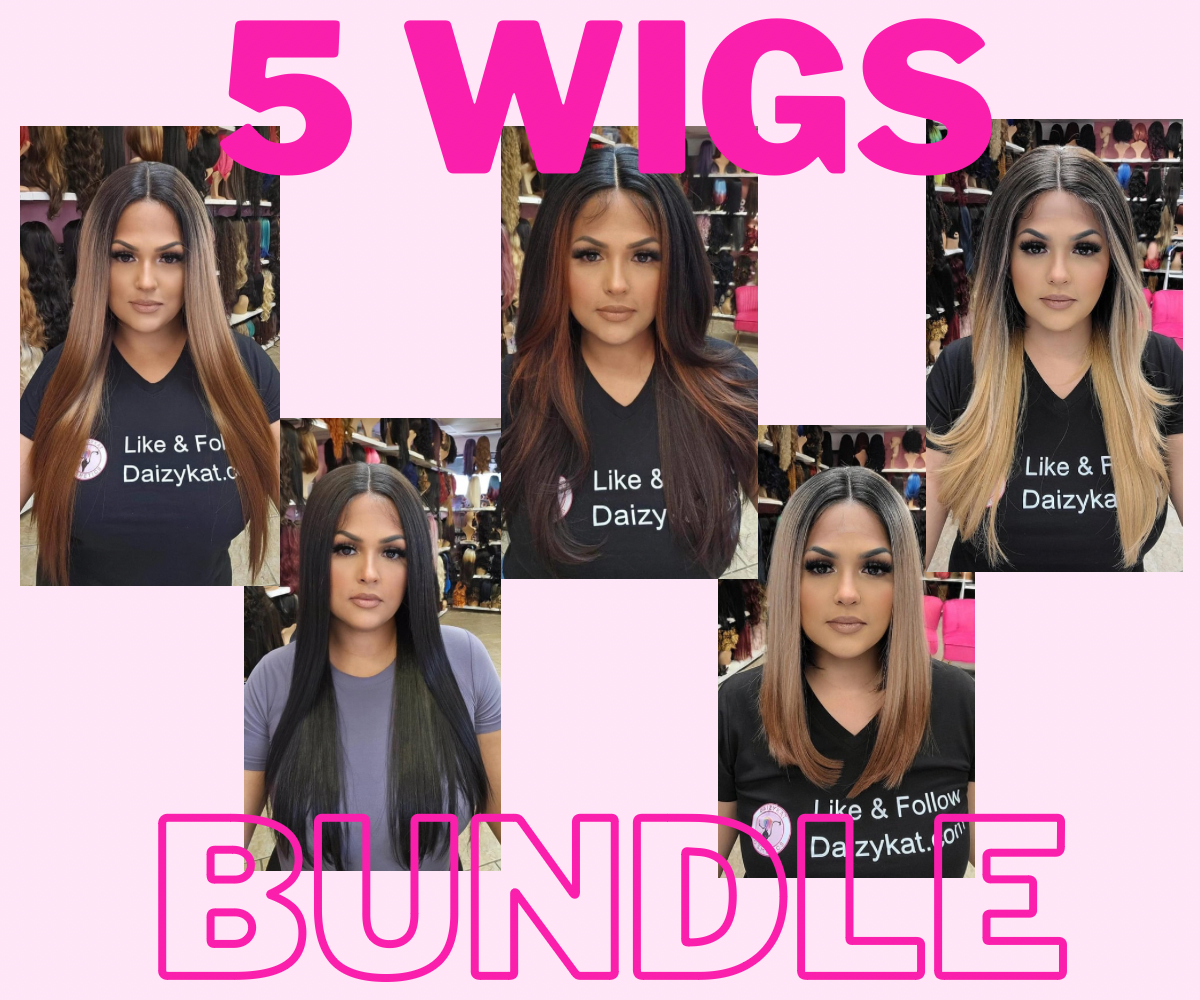 5 Wig Bundle