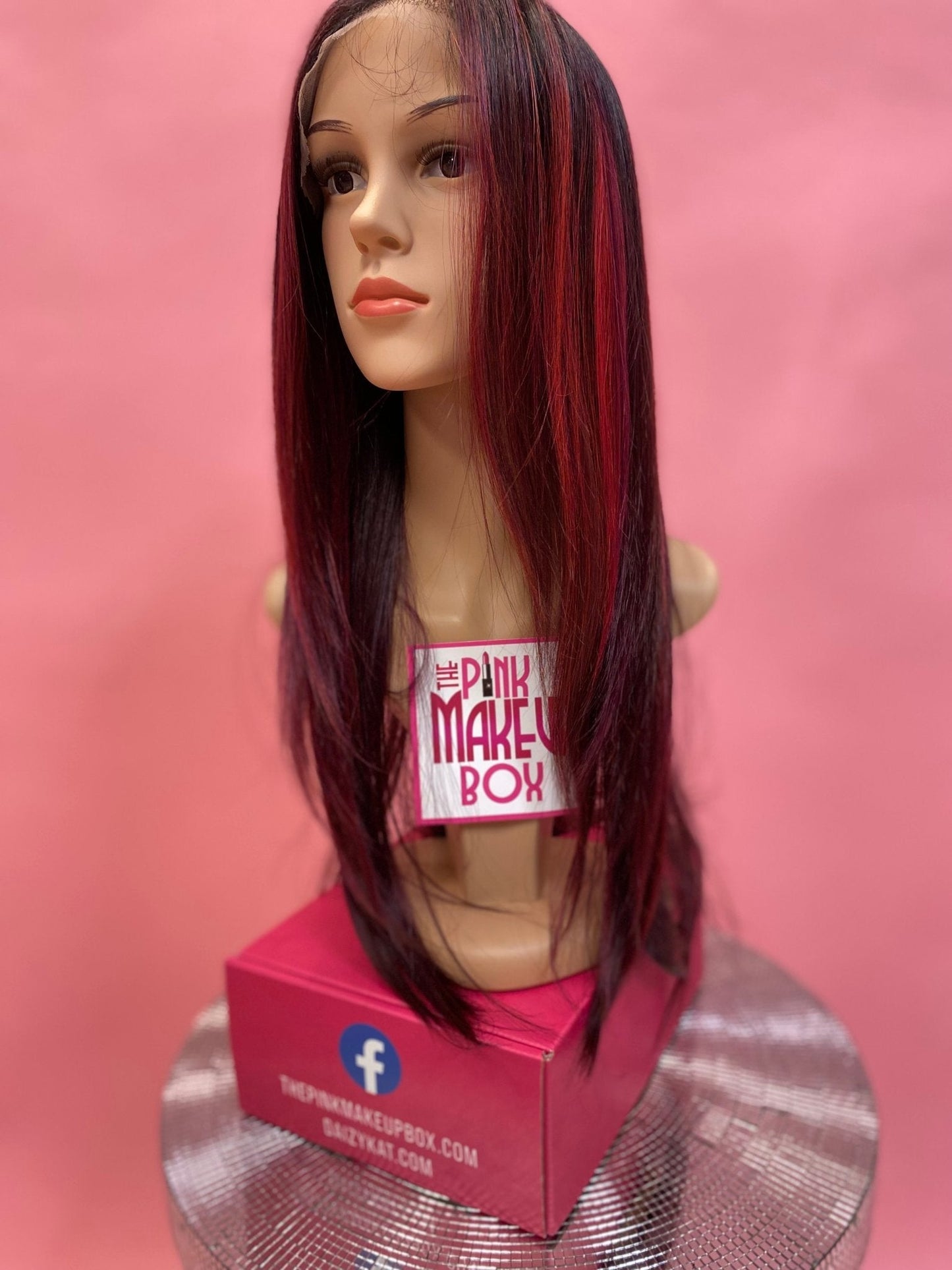 109 Lucy - 13x7 Free Part Lace Front Wig - 1B/PU.BU - DaizyKat Cosmetics 109 Lucy - 13x7 Free Part Lace Front Wig - 1B/PU.BU DaizyKat Cosmetics Wigs