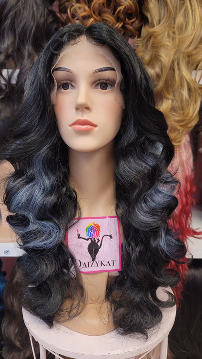 304 Sapphire - Middle Part Lace Front Wig - SALT AND PEPPER - DaizyKat Cosmetics 304 Sapphire - Middle Part Lace Front Wig - SALT AND PEPPER DaizyKat Cosmetics Wigs