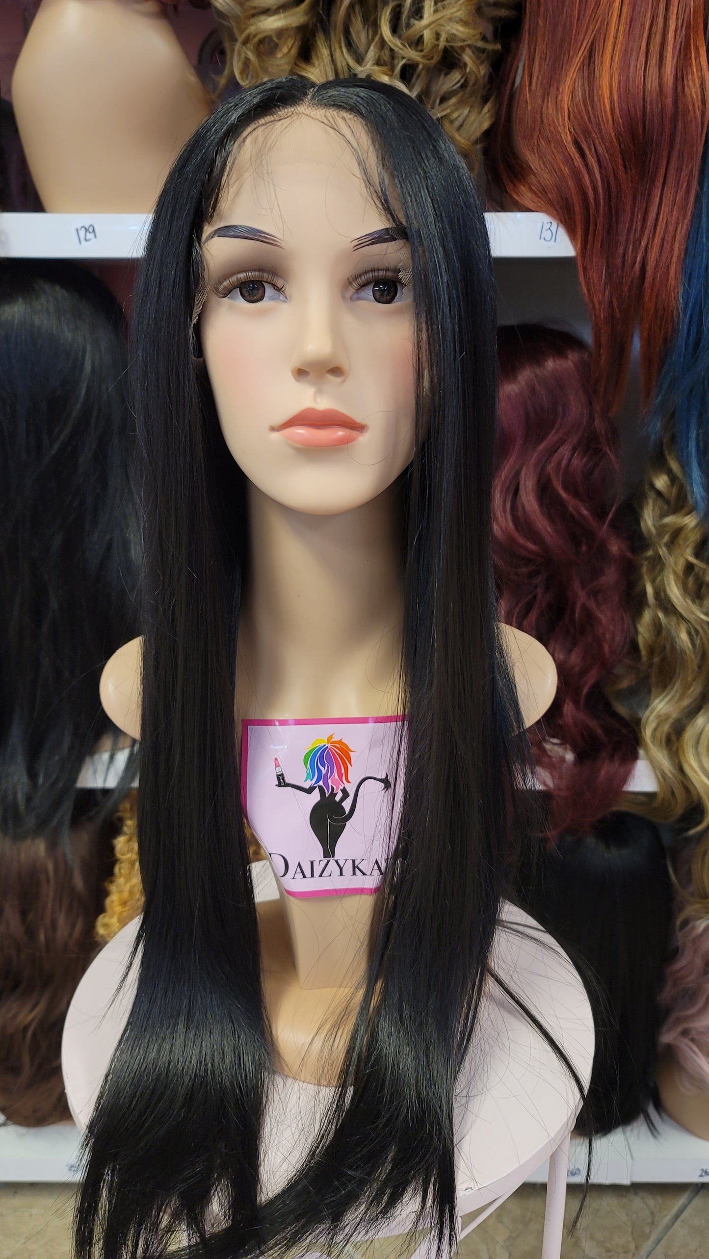 86 Alexa- Middle Part Lace Front Wig - 1B - DaizyKat Cosmetics 86 Alexa- Middle Part Lace Front Wig - 1B DaizyKat Cosmetics Wigs