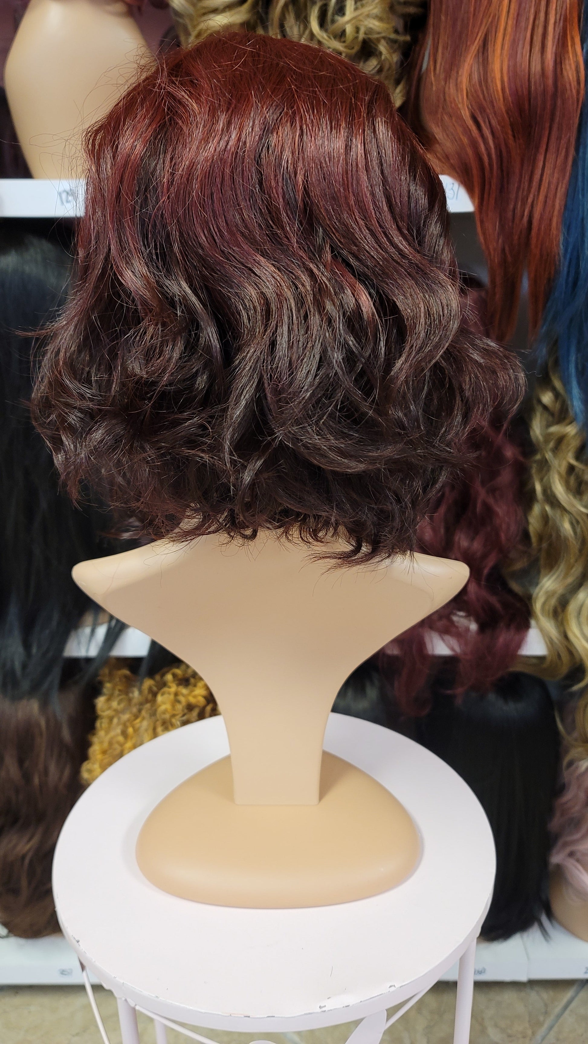 482 Maddy - 13x4 Free Part Lace Front Wig - RED - DaizyKat Cosmetics 482 Maddy - 13x4 Free Part Lace Front Wig - RED DaizyKat Cosmetics Wigs
