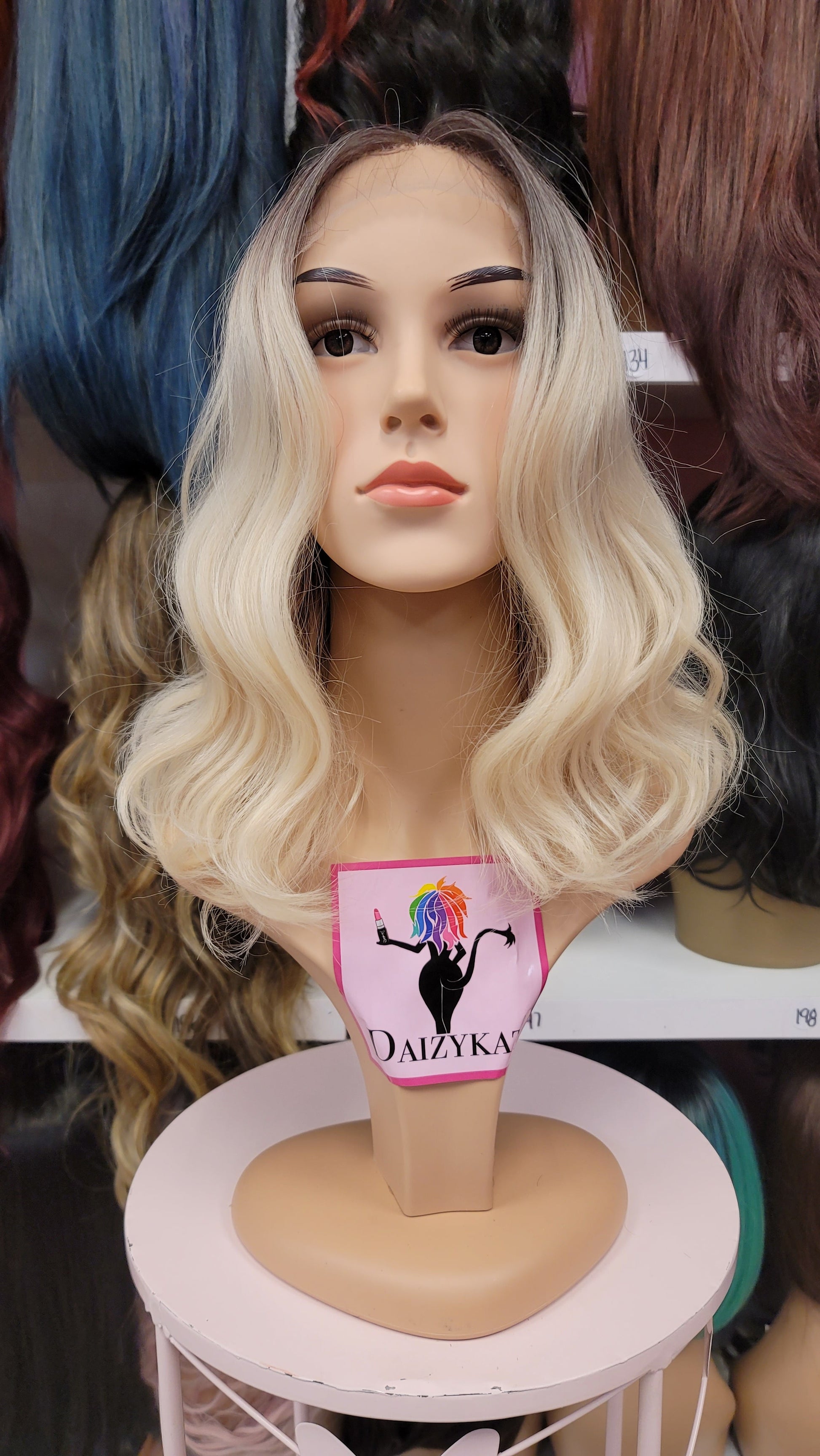 47 JADE - Middle Part Lace Front Wig - 4/BLONDE - DaizyKat Cosmetics 47 JADE - Middle Part Lace Front Wig - 4/BLONDE DaizyKat Cosmetics Wigs