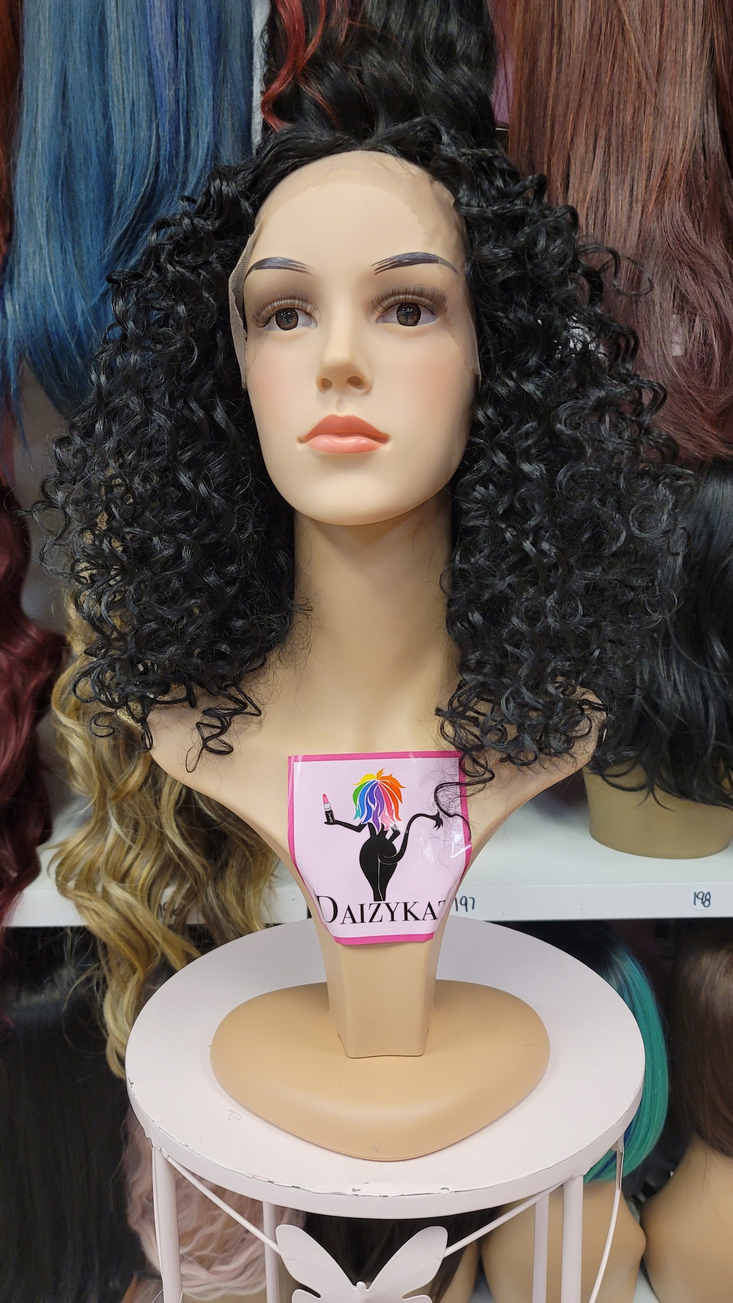 21 LUPE - Middle Part Lace Front Wig - 1B - DaizyKat Cosmetics 21 LUPE - Middle Part Lace Front Wig - 1B DaizyKat Cosmetics Wigs