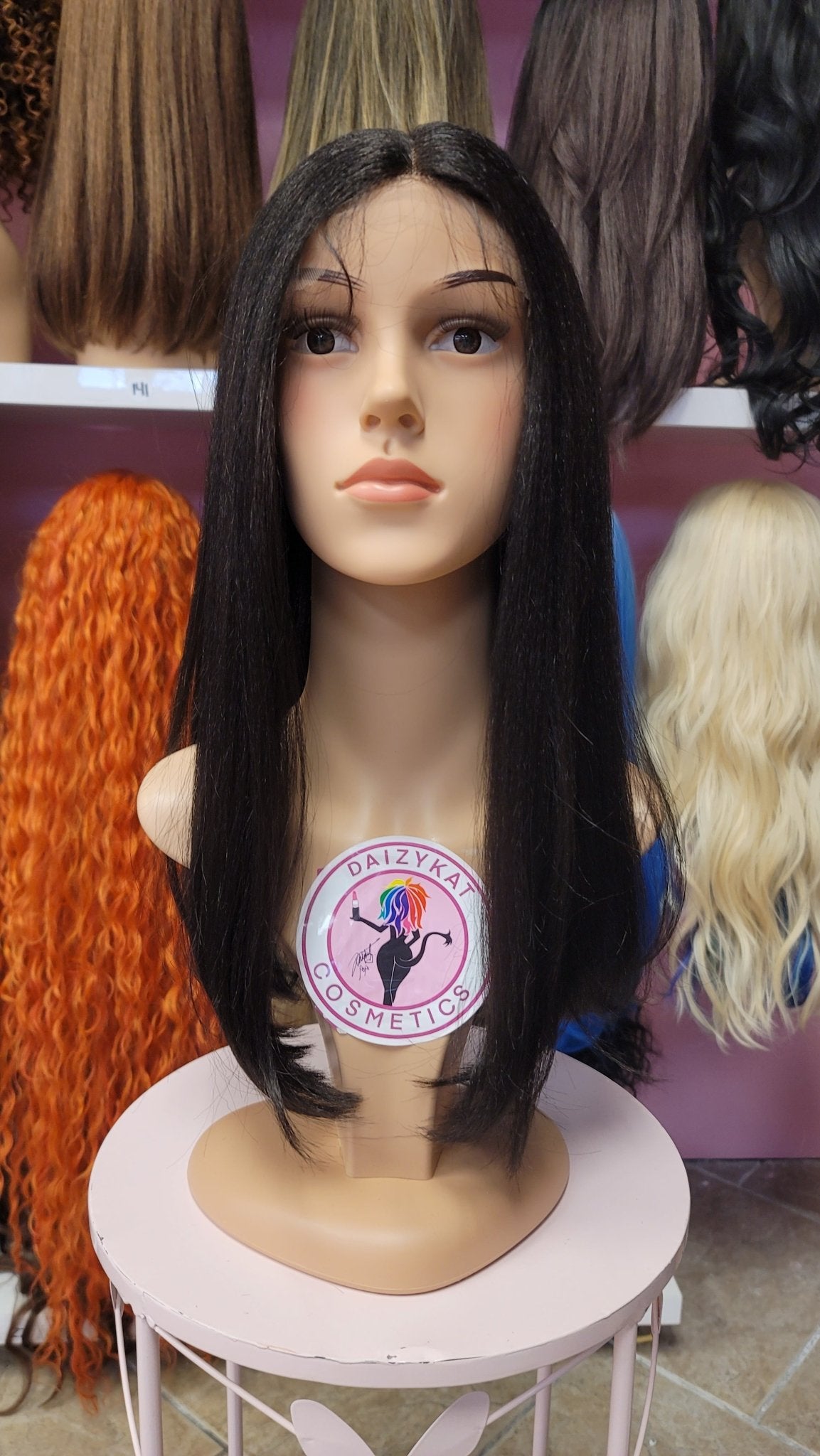 341 Sandra - Middle Part Lace Front Wig Human Hair Blend- 2 - DaizyKat Cosmetics 341 Sandra - Middle Part Lace Front Wig Human Hair Blend- 2 DaizyKat Cosmetics Wigs