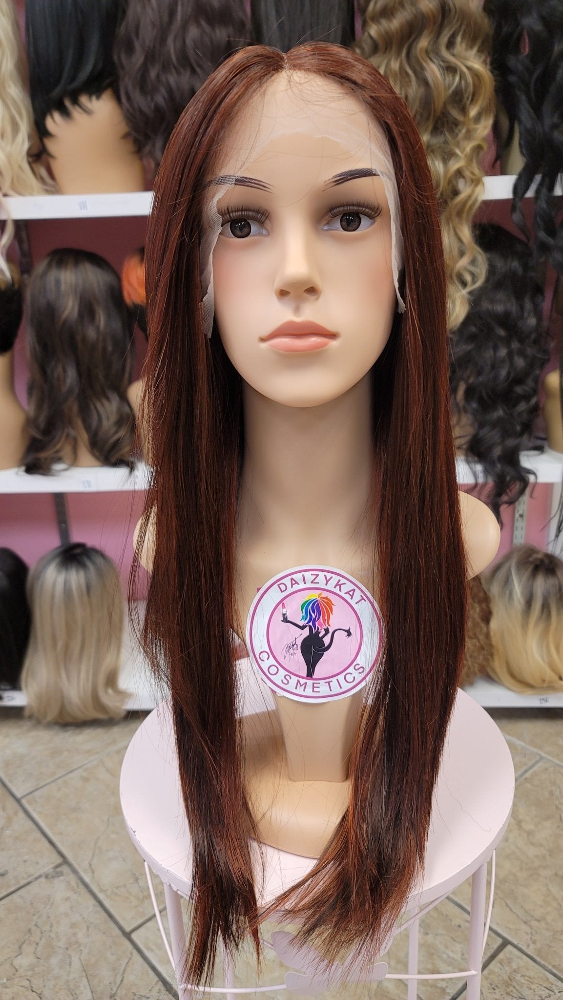 343 Alex - Middle Part Lace Front Wig - 4/350 - DaizyKat Cosmetics 343 Alex - Middle Part Lace Front Wig - 4/350 DaizyKat Cosmetics Wigs