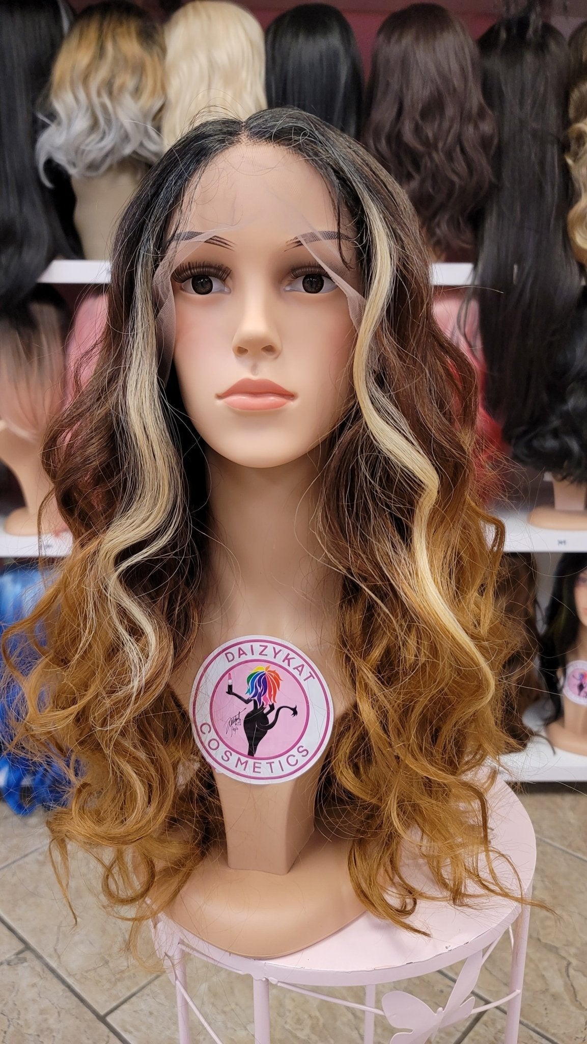 35 Katie - Middle Part Lace Front Wig - 27/4 - DaizyKat Cosmetics 35 Katie - Middle Part Lace Front Wig - 27/4 DaizyKat Cosmetics Wigs
