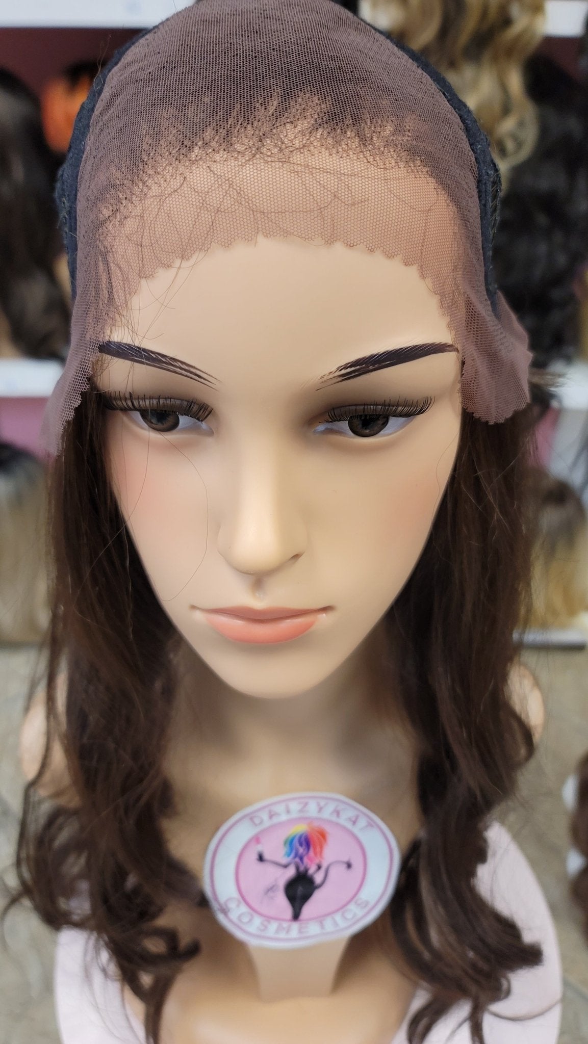 370 Gabriela - 13x4 Free Part Lace Front Wig HUMAN HAIR BLEND- 4 - DaizyKat Cosmetics 370 Gabriela - 13x4 Free Part Lace Front Wig HUMAN HAIR BLEND- 4 Discount Makeup Box Wigs