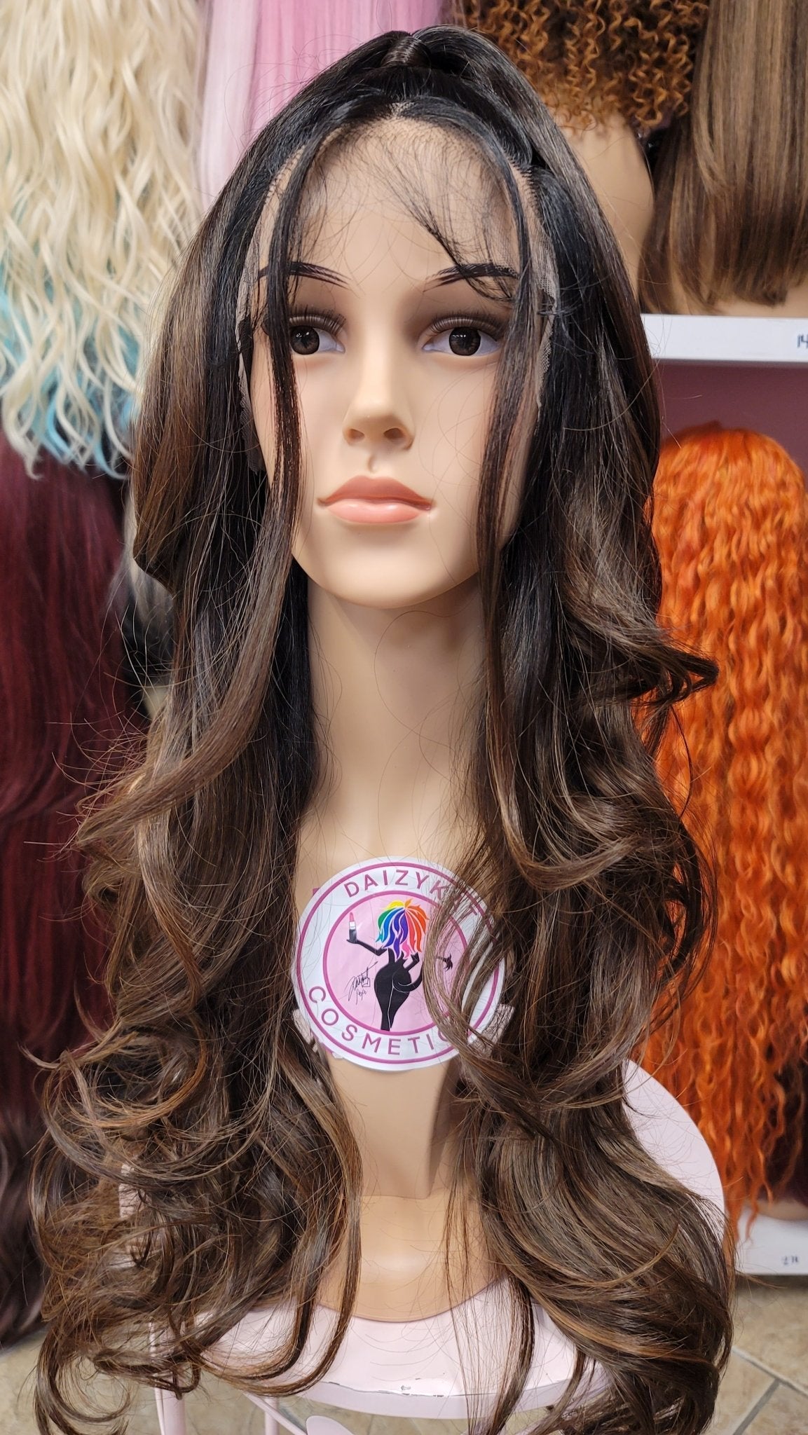 449 - 13x2 & 360 Top Pony Lace Front Wig - 1B/BROWN - DaizyKat Cosmetics 449 - 13x2 & 360 Top Pony Lace Front Wig - 1B/BROWN DaizyKat Cosmetics WIGS