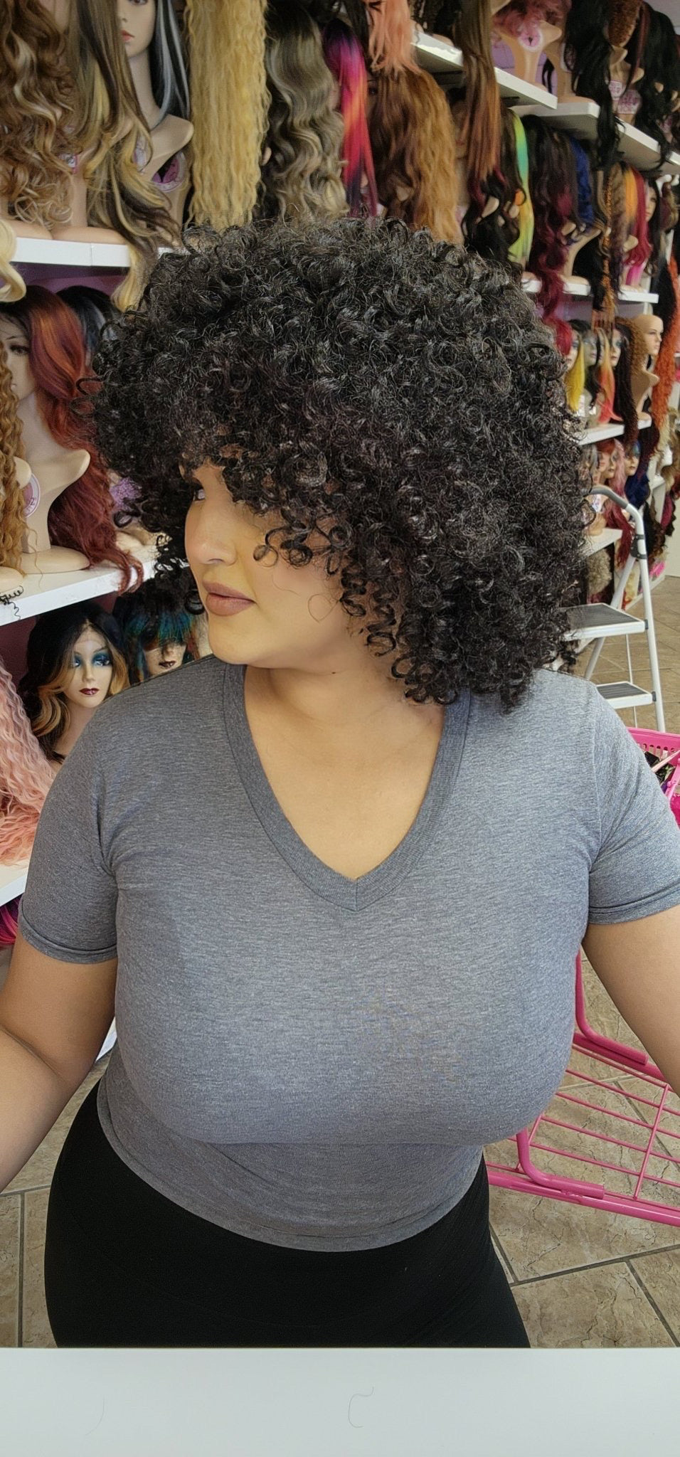 #309 Spice - Short Curly Wig - 2
