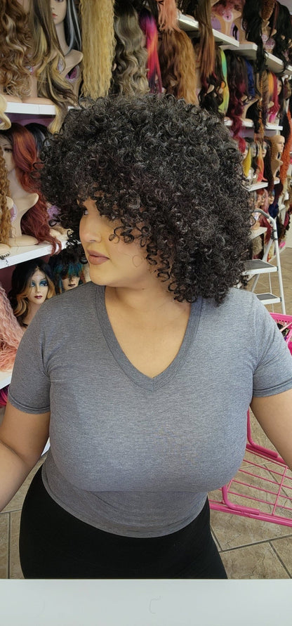 #230 Spice - Short Curly Wig - 2