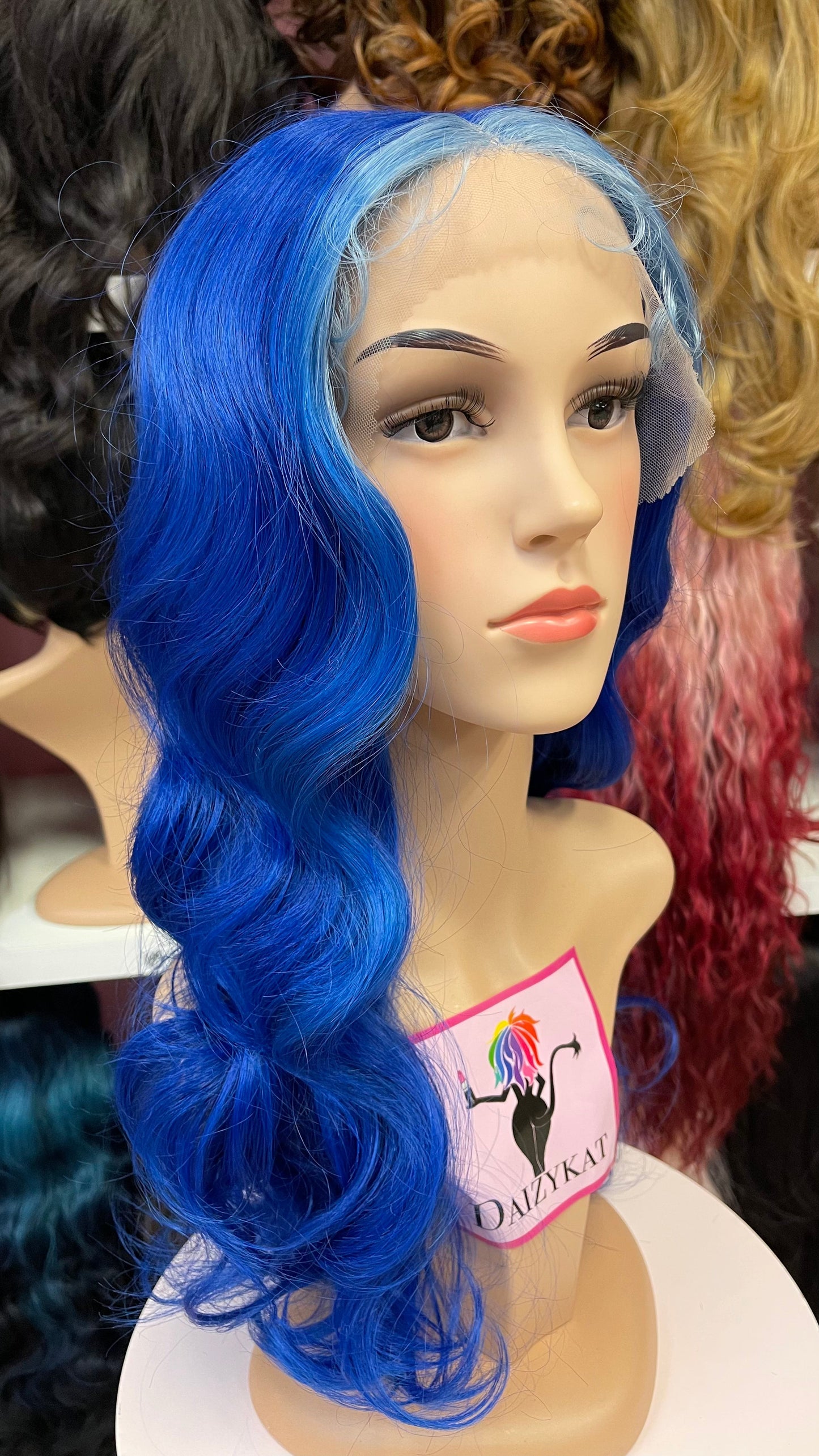 114 Jasmine - Middle Part Lace Front Wig - L.BLUE - DaizyKat Cosmetics 114 Jasmine - Middle Part Lace Front Wig - L.BLUE DaizyKat Cosmetics Wigs