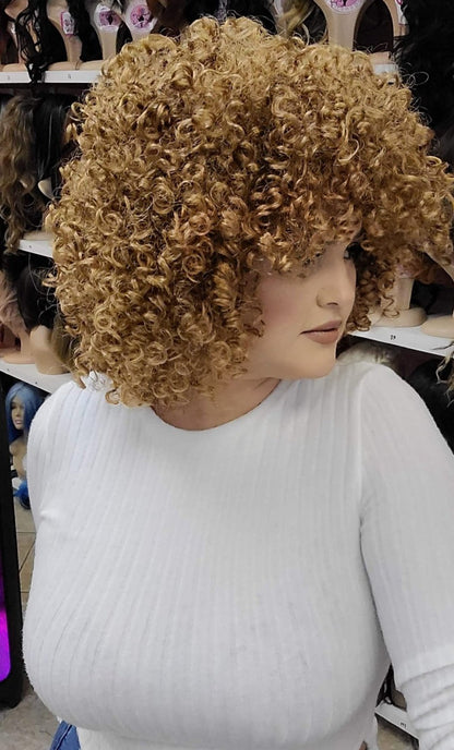 #234 Spice - Short Curly Wig - 27