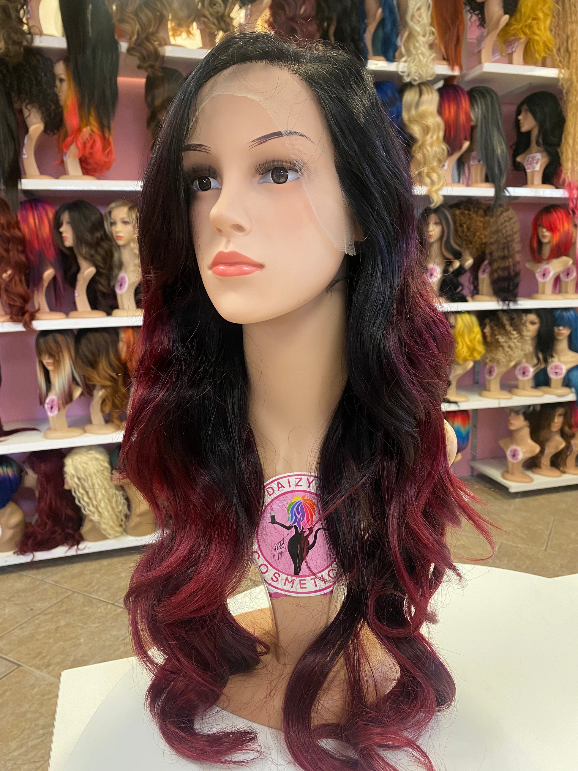 220 Riley - 13x4 Free Part Lace Front Wig - 1B/BUG - DaizyKat Cosmetics 220 Riley - 13x4 Free Part Lace Front Wig - 1B/BUG DaizyKat Cosmetics Wigs