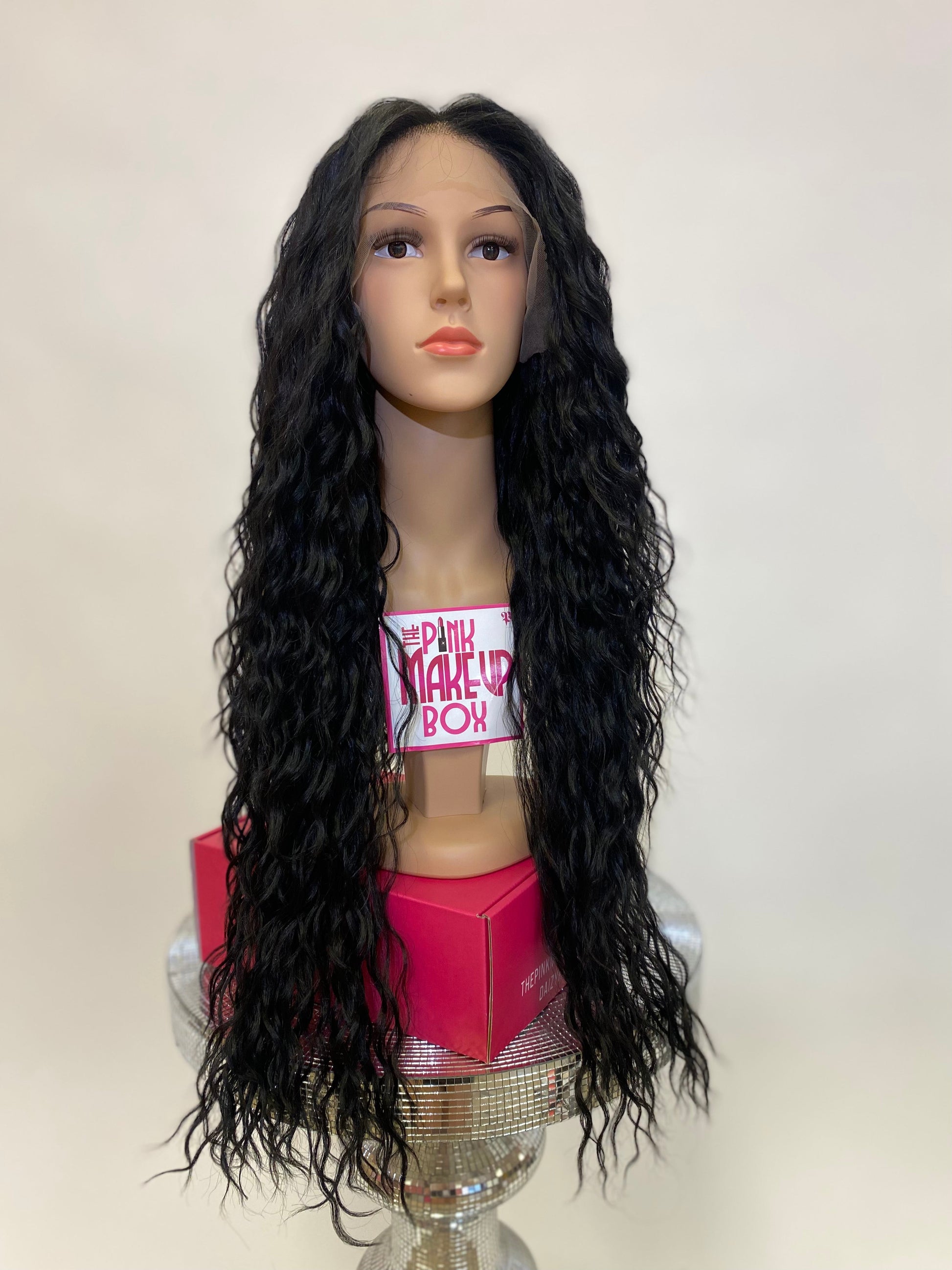 215 Erica - 13x4 Free Part Lace Front Wig - 1B - DaizyKat Cosmetics 215 Erica - 13x4 Free Part Lace Front Wig - 1B DaizyKat Cosmetics Wigs