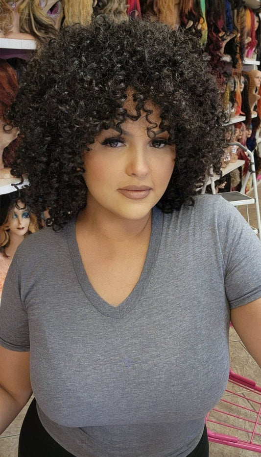 #230 Spice - Short Curly Wig - Color 2