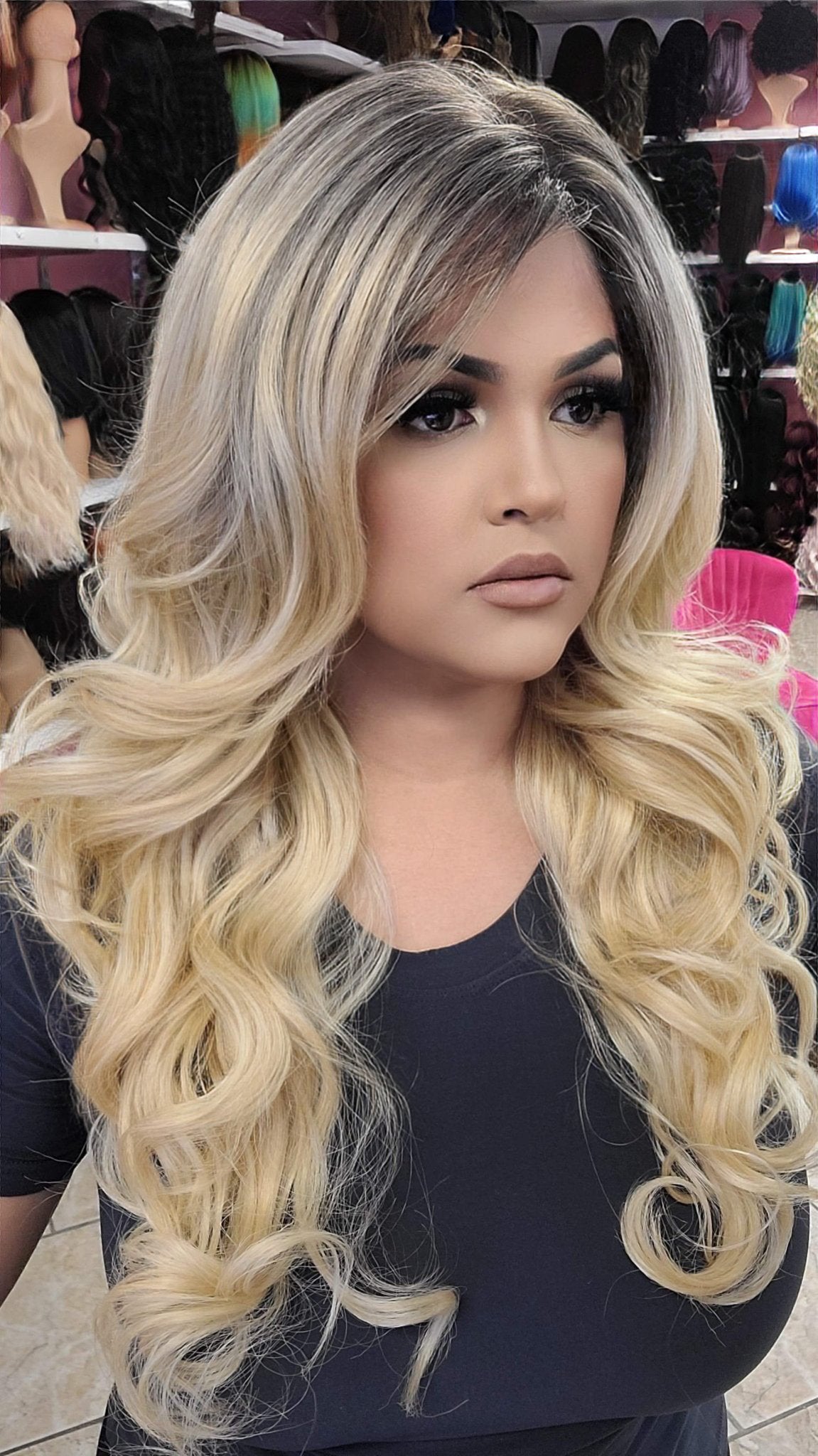 #125 Mary - 13x4 Free Part Lace Front Wig - 4/BLONDE