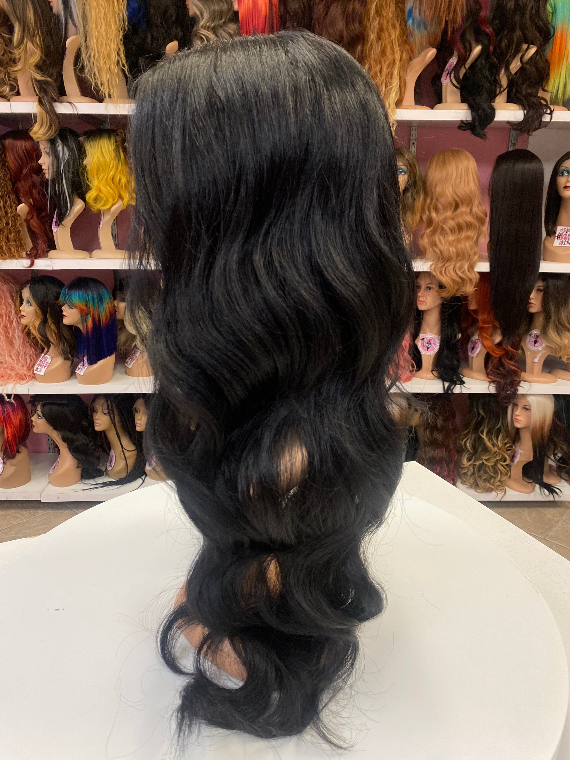 268 Amy - Left Part Lace Front Wig - 1B - DaizyKat Cosmetics 268 Amy - Left Part Lace Front Wig - 1B DaizyKat Cosmetics Wigs