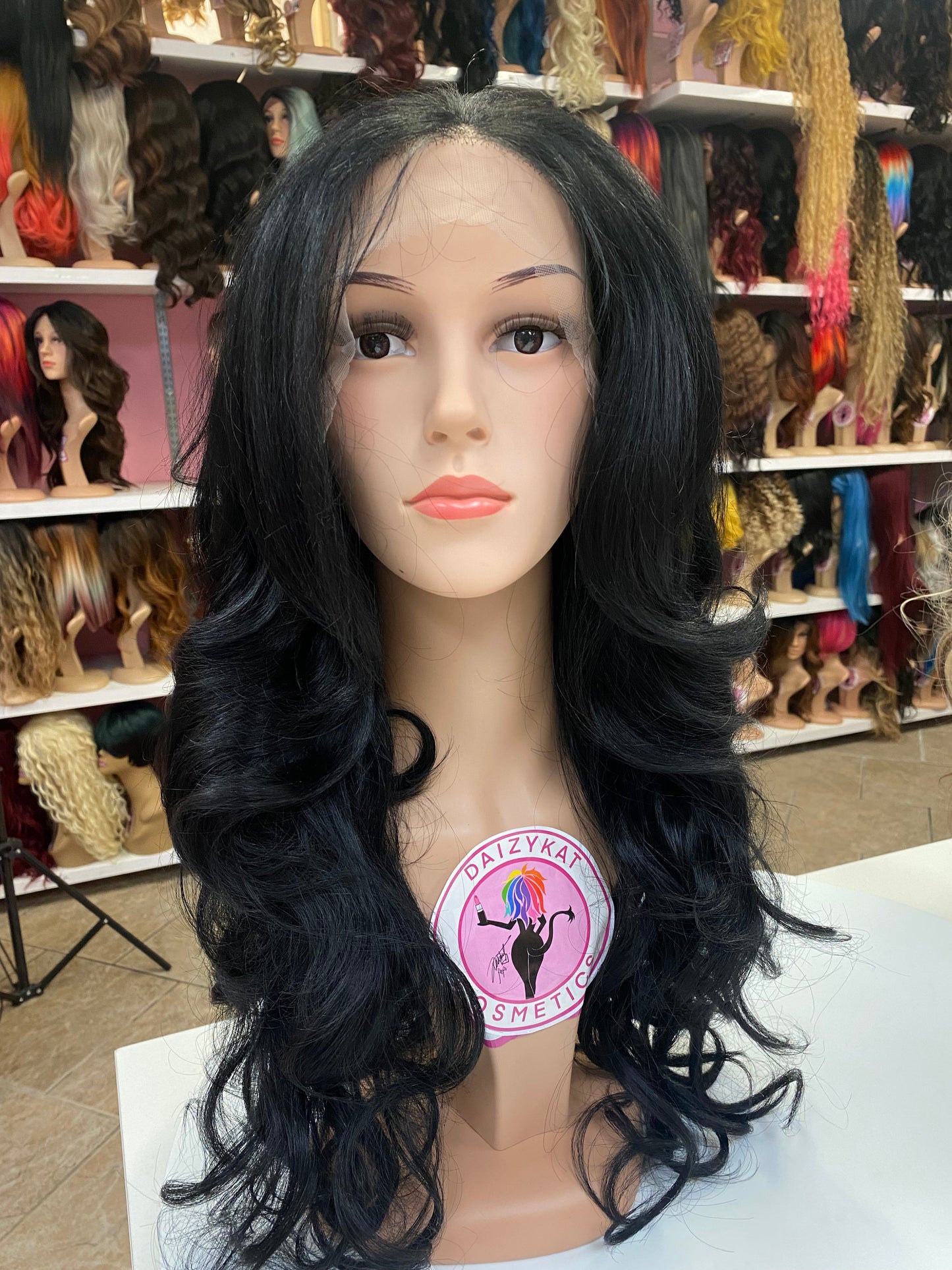 3 Mary - 13x4 Free Part Lace Front Wig - 1B - DaizyKat Cosmetics 3 Mary - 13x4 Free Part Lace Front Wig - 1B DaizyKat Cosmetics Wigs
