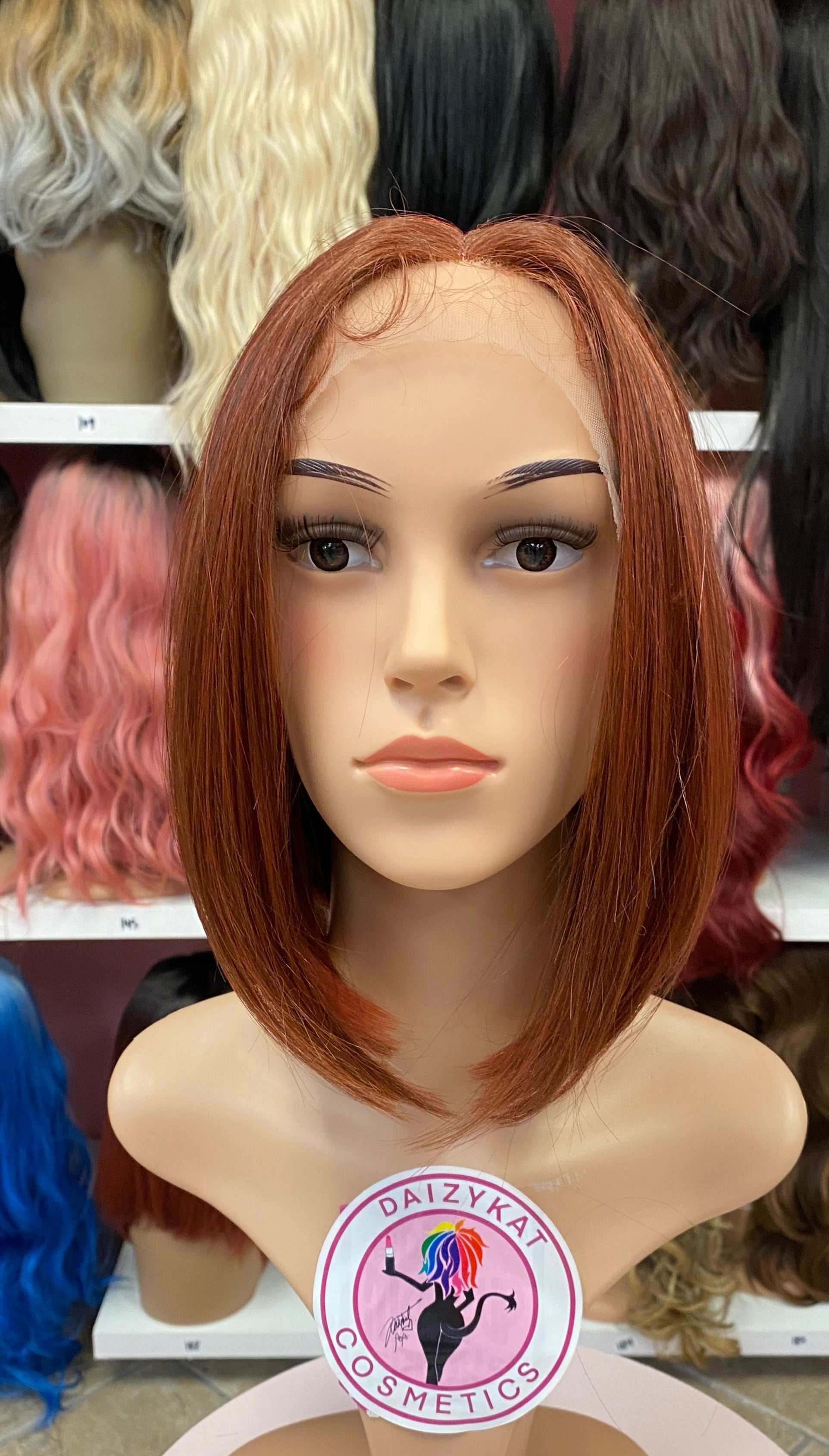 31 CHA CHA - Middle Part Lace Front Wig - RED/COPPER - DaizyKat Cosmetics 31 CHA CHA - Middle Part Lace Front Wig - RED/COPPER DaizyKat Cosmetics Wigs