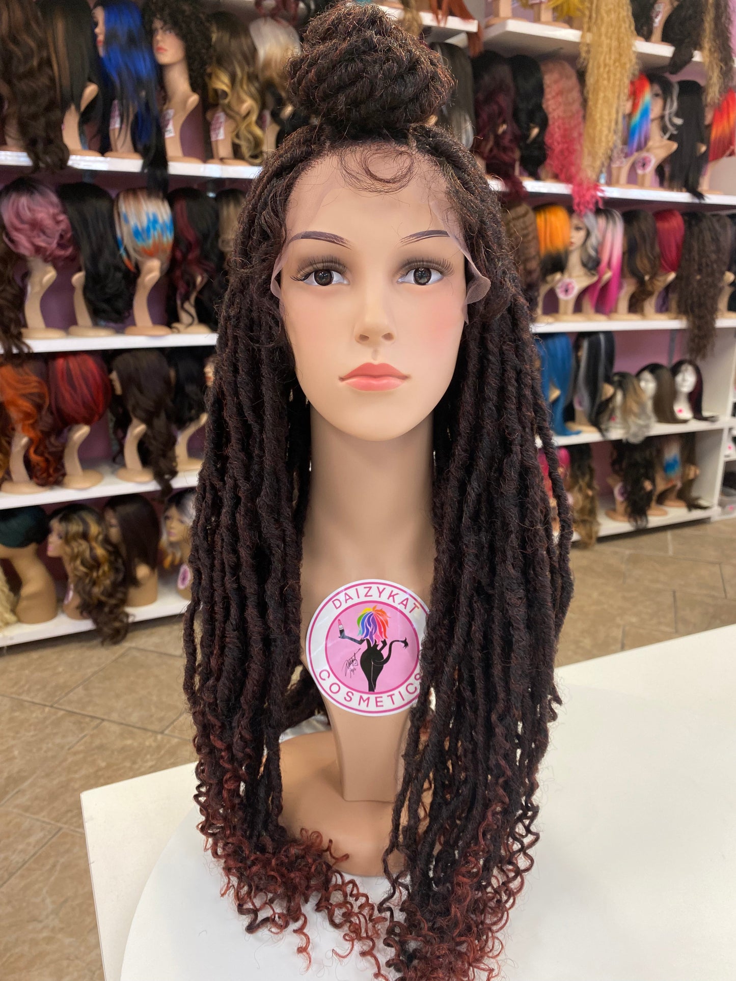 476 Ava - 4x4 Free Part Lace Front Wig - 1B/350 - DaizyKat Cosmetics 476 Ava - 4x4 Free Part Lace Front Wig - 1B/350 DaizyKat Cosmetics Wigs