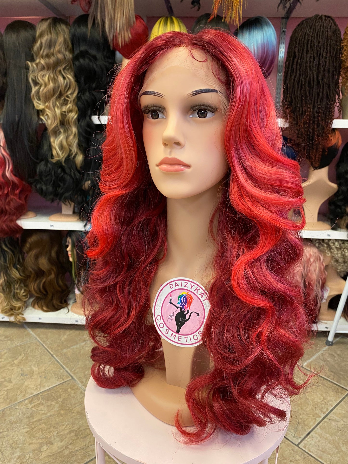 399 Sapphire - Middle Part Lace Front Wig - STARBURST - DaizyKat Cosmetics 399 Sapphire - Middle Part Lace Front Wig - STARBURST DaizyKat Cosmetics Wigs